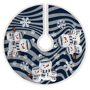 NEW PEGASUS SPORTS dallas cowboys christmas tree skirt in navy blue